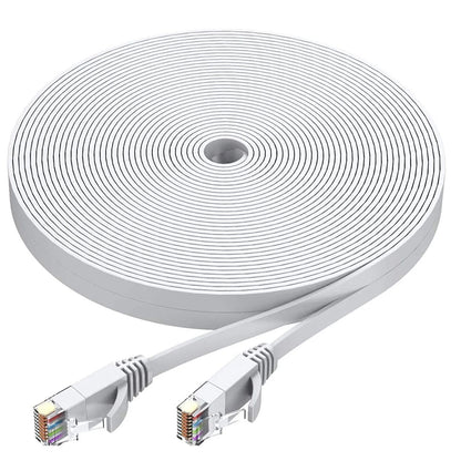 Cat 6 Ethernet Cable Flat High Speed LAN Patch Cord For Router And Network Devices 7