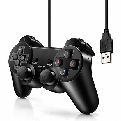 USB Wired PC Game Controller Gamepad for Windows Laptop and Desktop