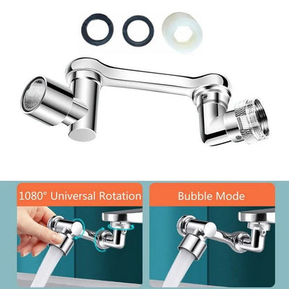 SmartFlow 1080 Rotating Faucet Extender  DualMode Kitchen  Bathroom Sprayer 8