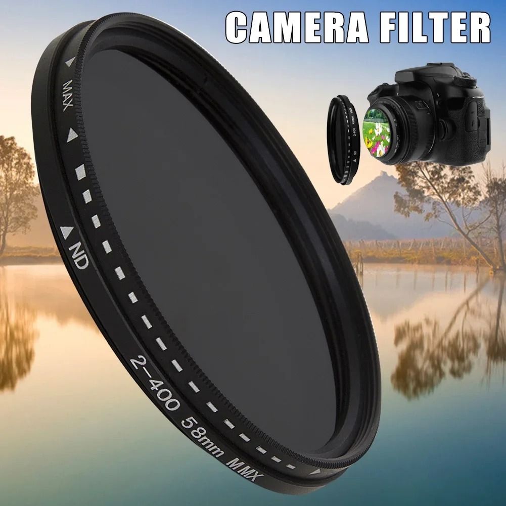 Variable ND Filter Adjustable ND2 To ND400 Neutral Density Camera Lens Filter 1