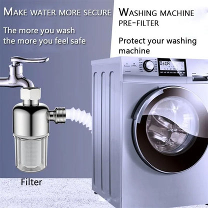 Premium 316 Stainless SpinDown Water Filter 40 Micron  Durable Reusable Sediment PreFilter 1