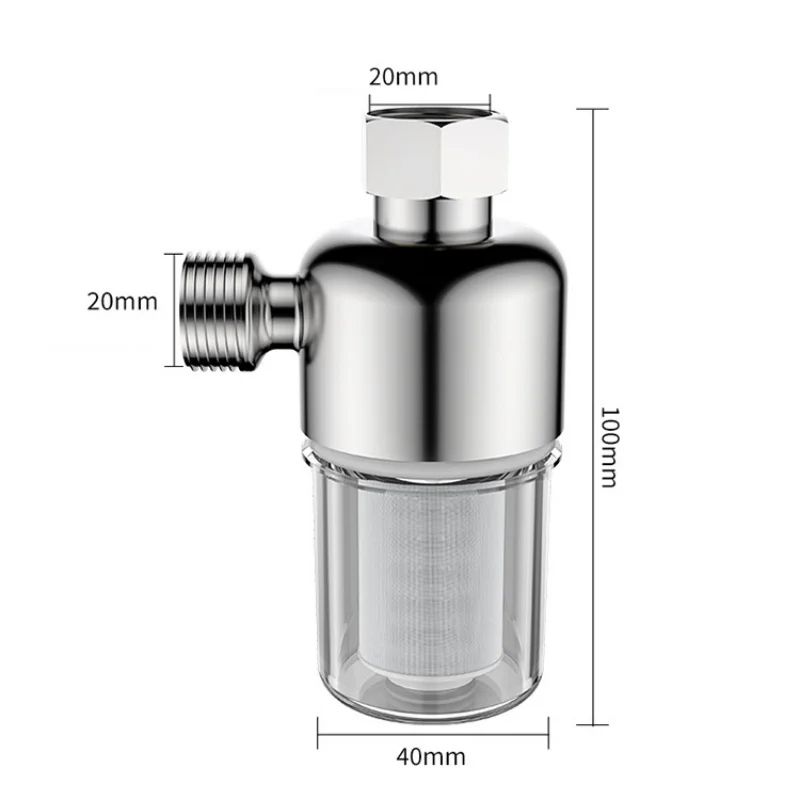 Premium 316 Stainless SpinDown Water Filter 40 Micron  Durable Reusable Sediment PreFilter 4