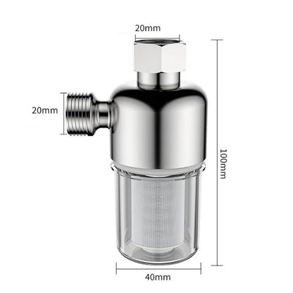 Premium 316 Stainless SpinDown Water Filter 40 Micron  Durable Reusable Sediment PreFilter 4