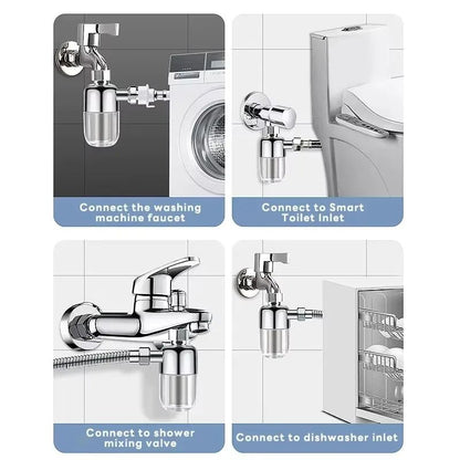 Premium 316 Stainless SpinDown Water Filter 40 Micron  Durable Reusable Sediment PreFilter 5