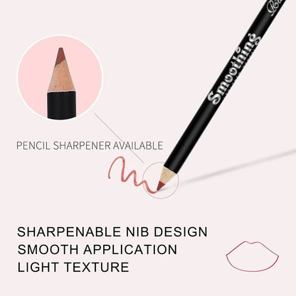 Long Lasting Lipstick Set With Lip Liner Pencil And Matte Lip Gloss 2