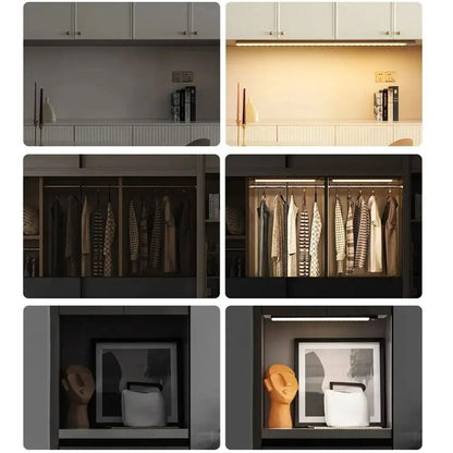 LED Cabinet Light Rechargeable Motion Sensor Lamp USB Type C 3