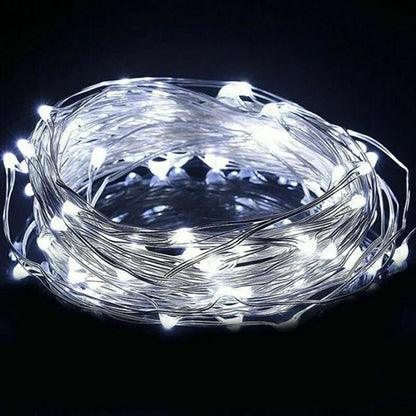 Fairy Light String LED Copper Wire Battery Powered Decorative Light 11