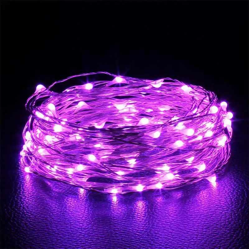 Fairy Light String LED Copper Wire Battery Powered Decorative Light 12
