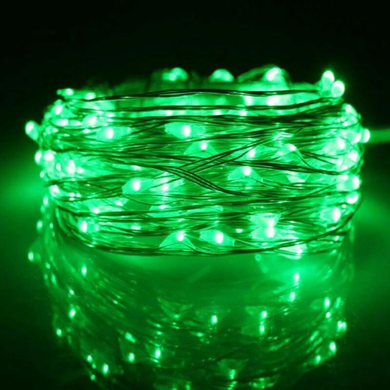 Fairy Light String LED Copper Wire Battery Powered Decorative Light 8