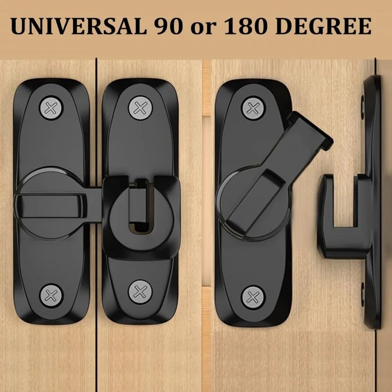HeavyDuty Sliding Barn Door Security Latch 1