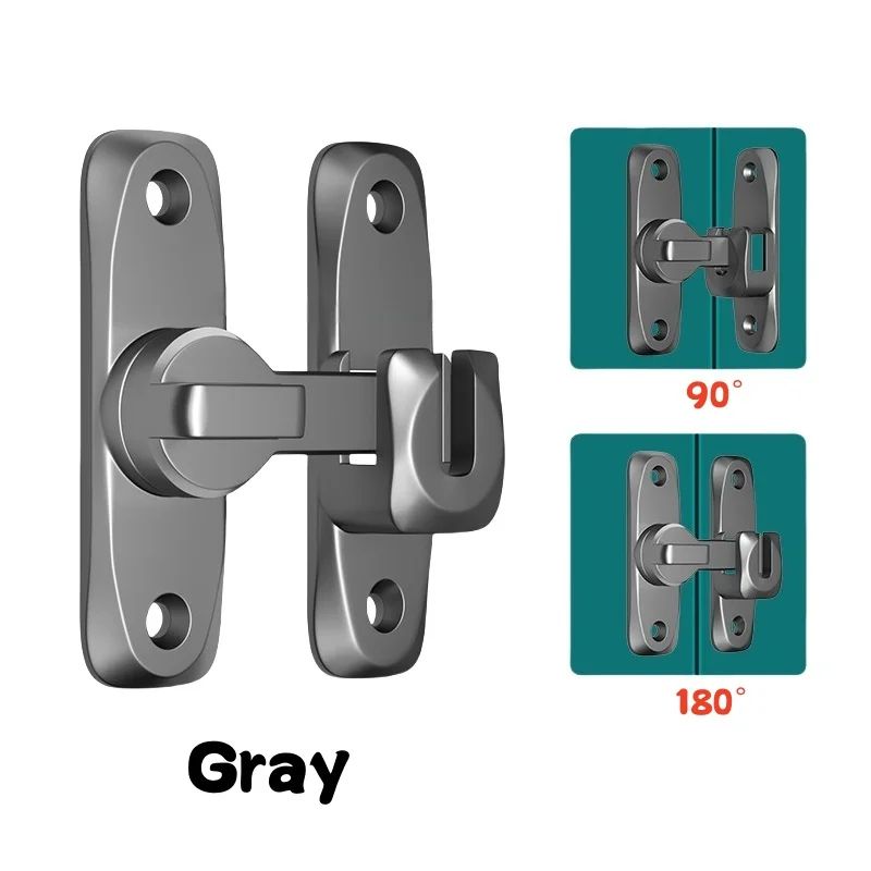 HeavyDuty Sliding Barn Door Security Latch 7