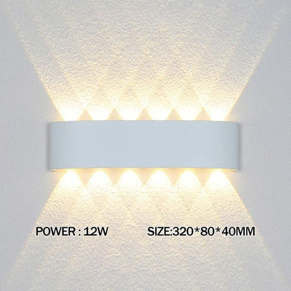 LED Wall Light Outdoor Waterproof Modern Indoor Lamp 9