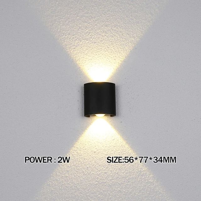 LED Wall Light Outdoor Waterproof Modern Indoor Lamp 10