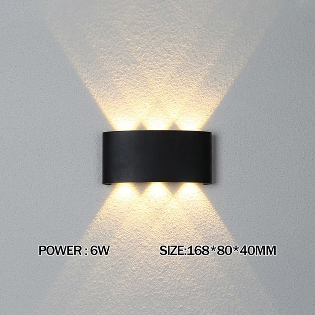 LED Wall Light Outdoor Waterproof Modern Indoor Lamp 12