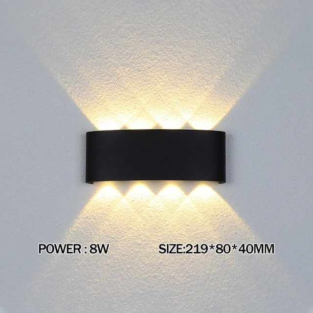 LED Wall Light Outdoor Waterproof Modern Indoor Lamp 13