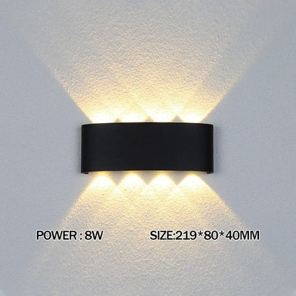 LED Wall Light Outdoor Waterproof Modern Indoor Lamp 13