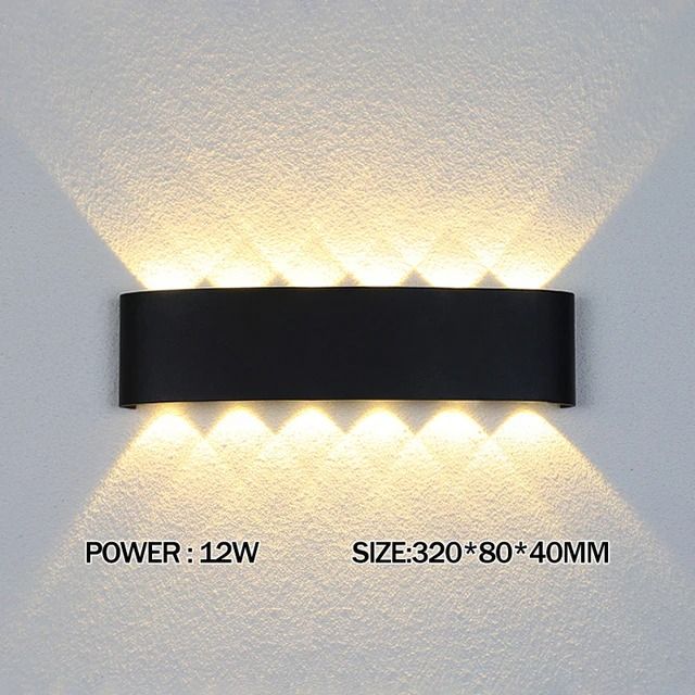 LED Wall Light Outdoor Waterproof Modern Indoor Lamp 15