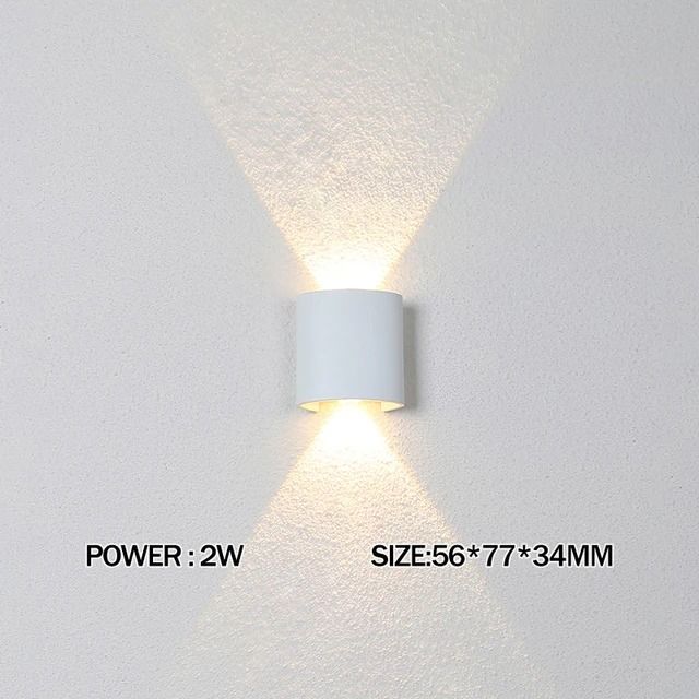 LED Wall Light Outdoor Waterproof Modern Indoor Lamp 4