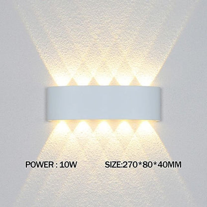 LED Wall Light Outdoor Waterproof Modern Indoor Lamp 8