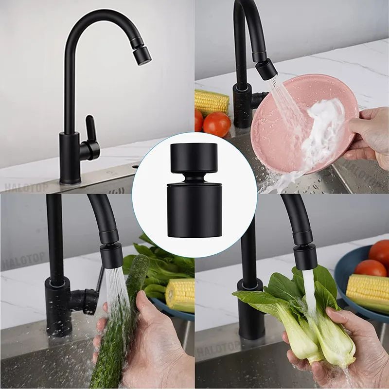 Brass 360 Swivel Sink Faucet Aerator Nozzle 4
