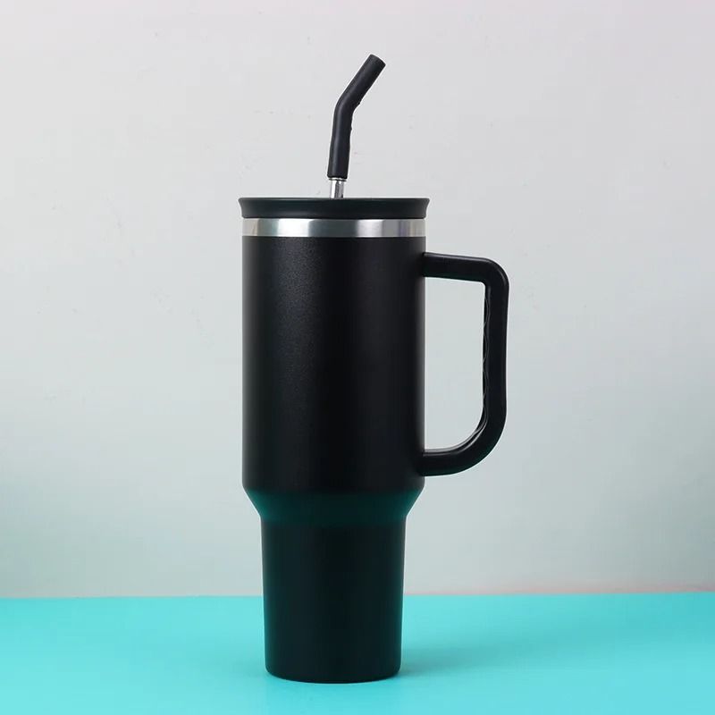 Stainless Steel Straw With Silicone Tip Replacement Set For Tumbler Cups 3