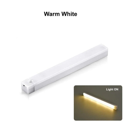 Motion Sensor Wireless LED Strip Light USB Rechargeable Bar Lamp 9