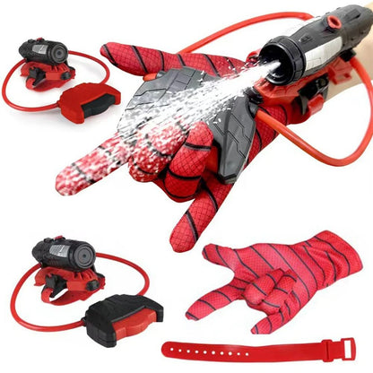 Spider Web Shooters Water Sprayer Toy with Glove for Kids and Adults