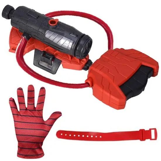 Spider Web Shooters Water Sprayer Toy With Glove For Kids And Adults 5