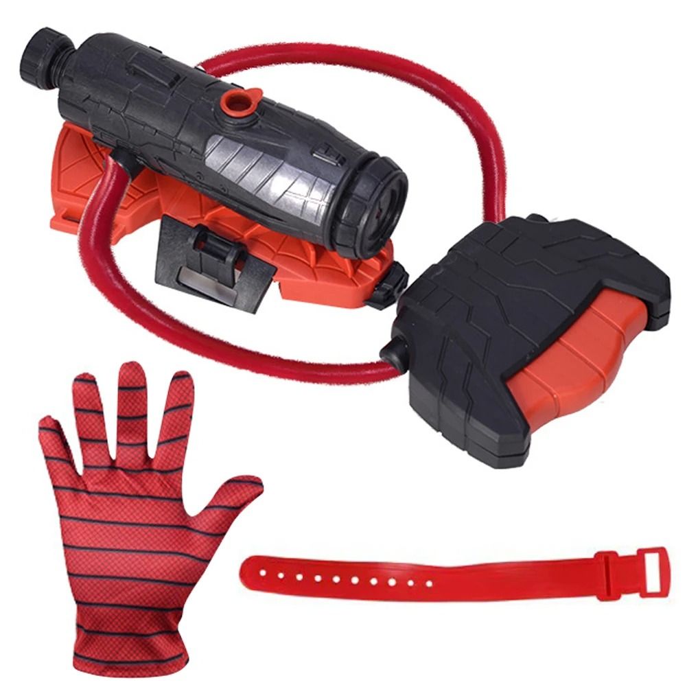 Spider Web Shooters Water Sprayer Toy With Glove For Kids And Adults 6