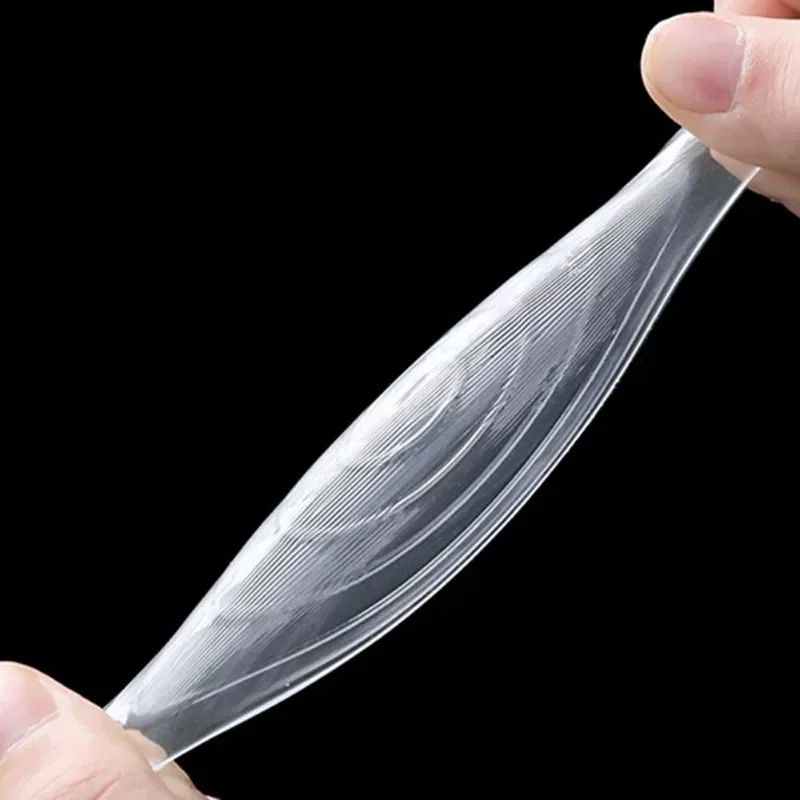 Transparent Silicone NonSlip Furniture Pad Set  4Pack AntiSlip  AntiVibration Floor Protectors 4