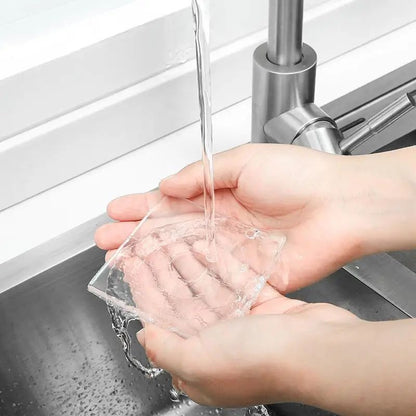 Transparent Silicone NonSlip Furniture Pad Set  4Pack AntiSlip  AntiVibration Floor Protectors 5