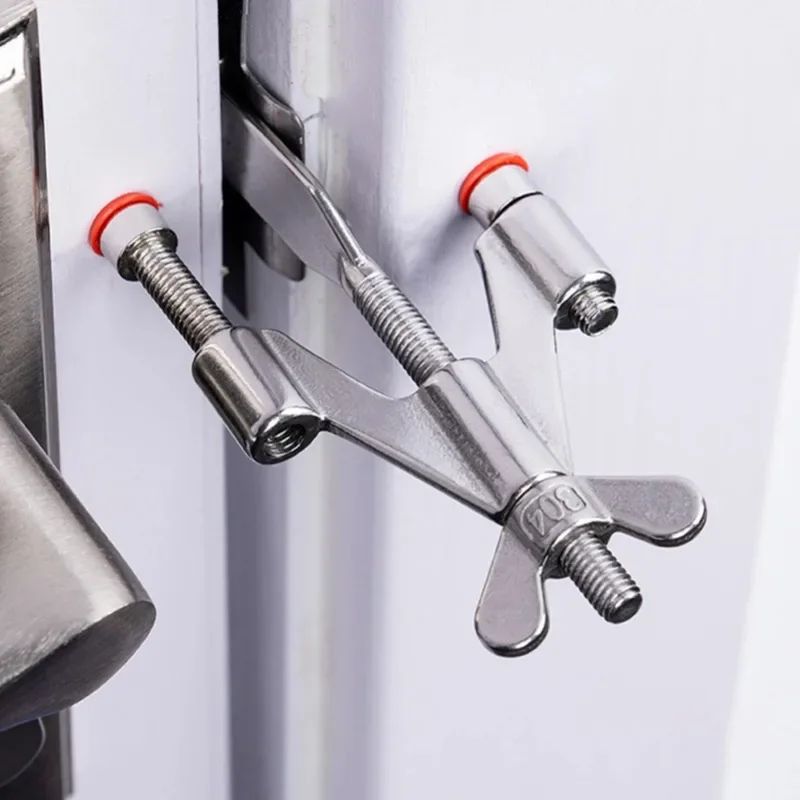SecureStay Stainless Steel Portable Door Lock  Extra Privacy  Travel Security 3