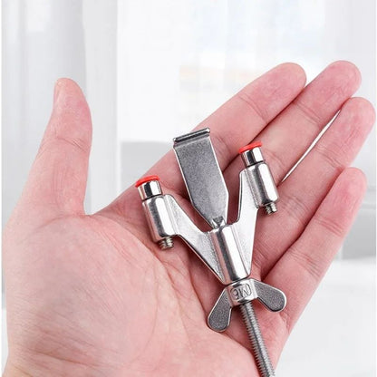 SecureStay Stainless Steel Portable Door Lock  Extra Privacy  Travel Security 5