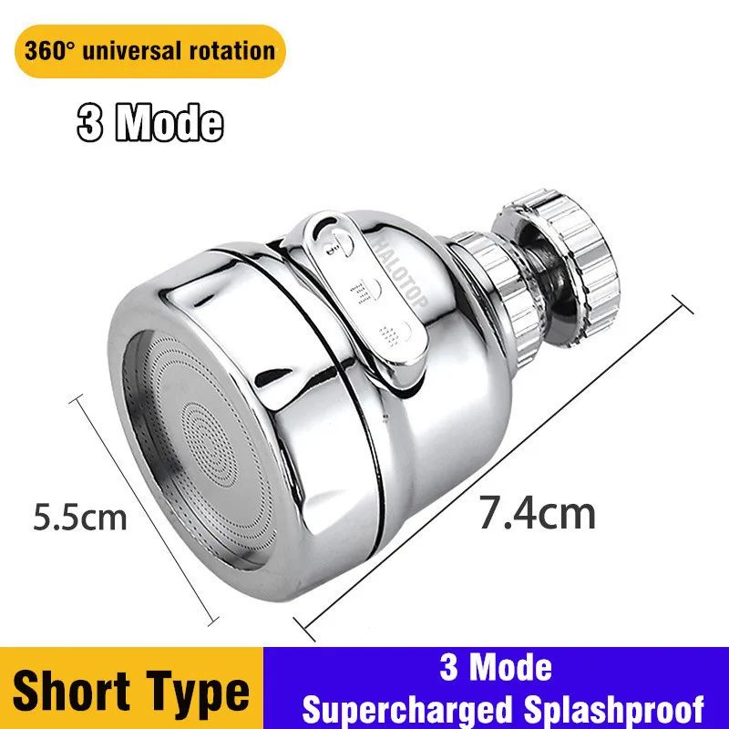 Universal 360 Swivel WaterSaving Kitchen Faucet Extender 9