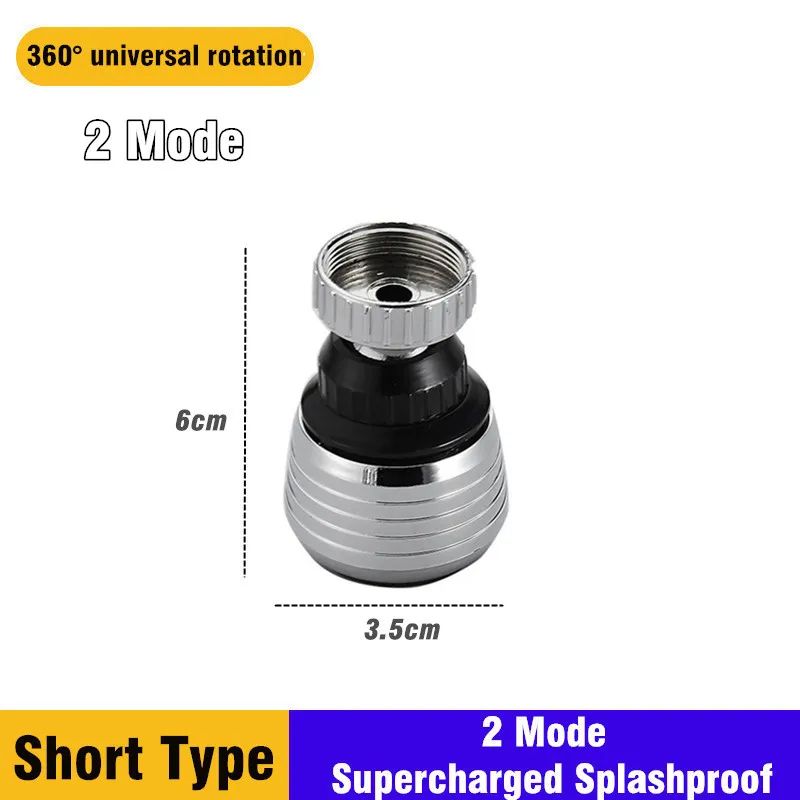Universal 360 Swivel WaterSaving Kitchen Faucet Extender 8