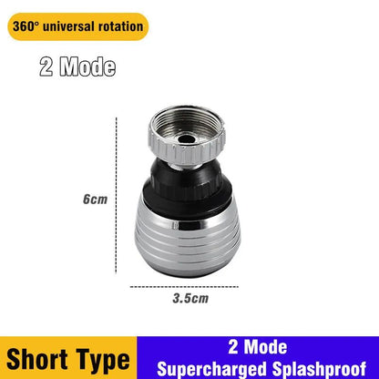 Universal 360 Swivel WaterSaving Kitchen Faucet Extender 8