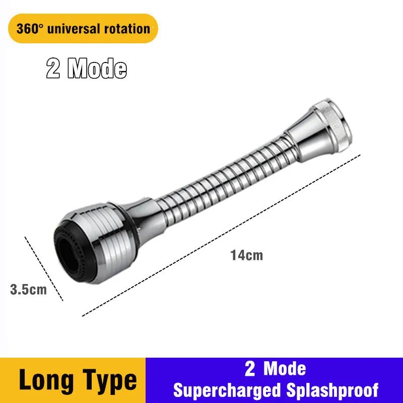 Universal 360 Swivel WaterSaving Kitchen Faucet Extender 11