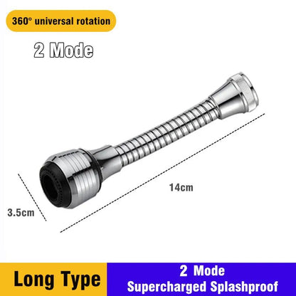 Universal 360 Swivel WaterSaving Kitchen Faucet Extender 11