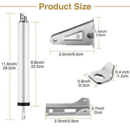 SoftClose Automatic Door Closer 35 Kg  Pneumatic Adjustable Door Stop Hardware 4