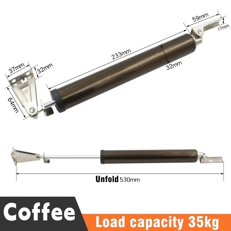 SoftClose Automatic Door Closer 35 Kg  Pneumatic Adjustable Door Stop Hardware 7