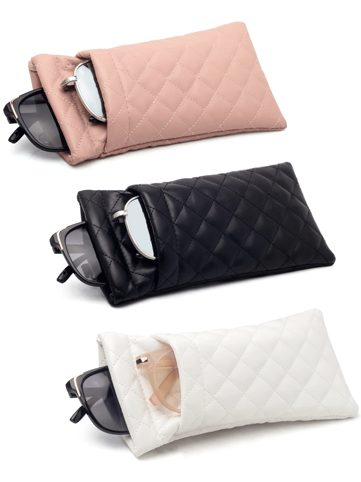 Double Layer Squeeze Glasses Case 9