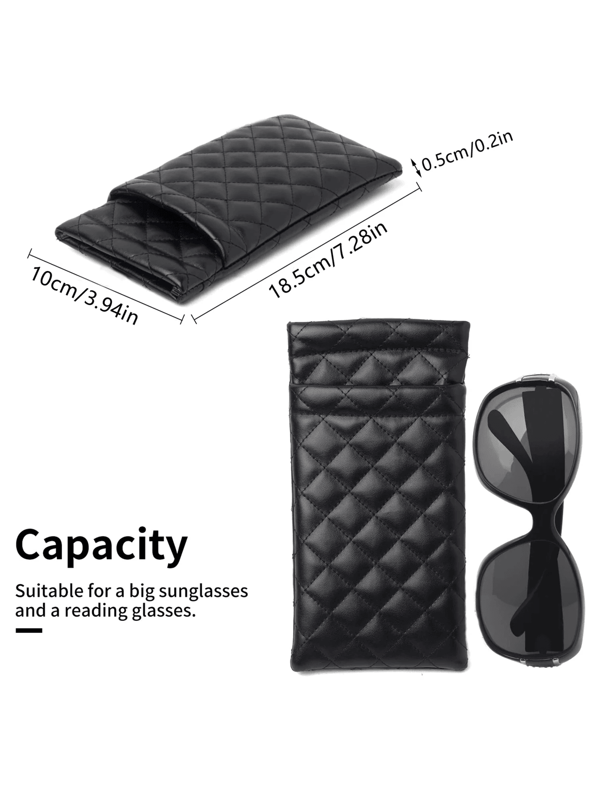 Double Layer Squeeze Glasses Case 2