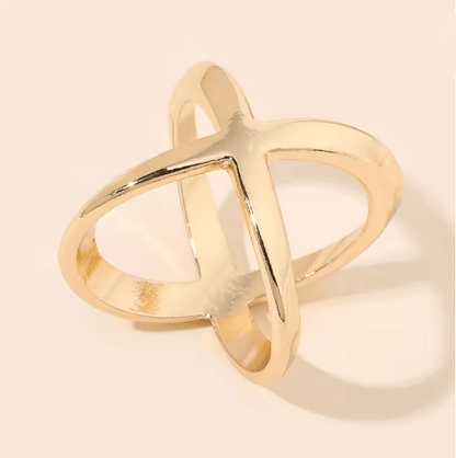 Elegant X Shape Scarf Clip 3