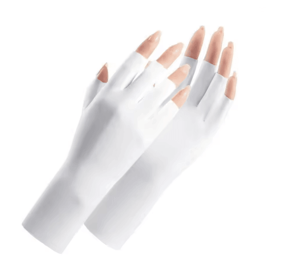 UV Protection Nail Art Gloves 9