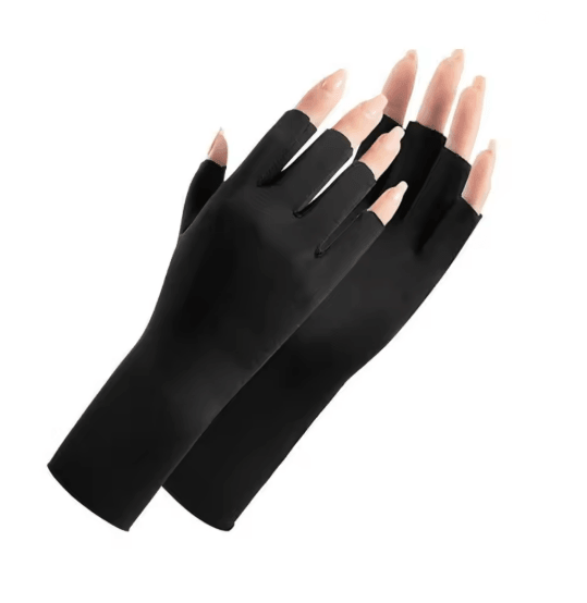 UV Protection Nail Art Gloves 10