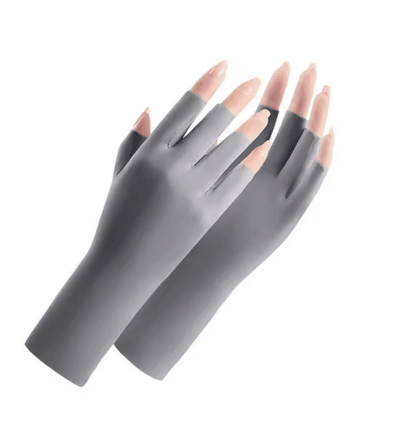 UV Protection Nail Art Gloves 5
