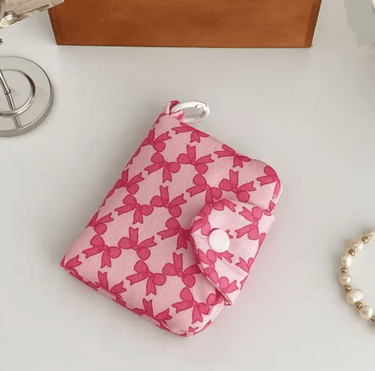 Cute Floral Coin Purse Card Holder 6