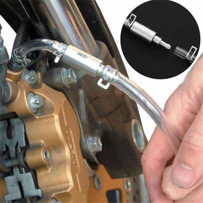 Car Clutch Brake Bleeder Hose, Hydraulic Clutch One Way Valve, Tube Bleeding Tool Replacement Adaptor Kit