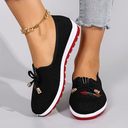 Breathable Mesh Flat Shoes For Women Casual Sneakers Clearance Shoes 7