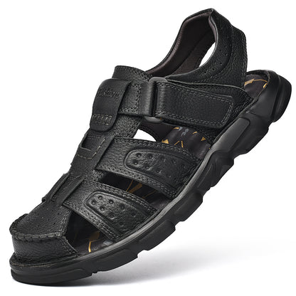 High Quality Genuine Leather Casual Shoes For Men Classic Summer Outdoor Walking Men Sneakers Breat